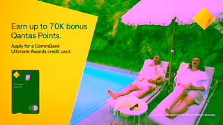 CommBank CommBank Ultimate Awards 70K Qantas Points16x9 Ad Commercial Brand Imagery Photoshoot 2