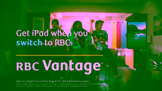 RBC Royal Bank Get iPad when you switch to RBC Ad Commercial Brand Imagery Photoshoot 2