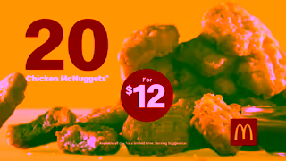 McDonalds McDonalds 20x Chicken McNuggets for 1200 6 Ad Commercial Brand Imagery Photoshoot 2