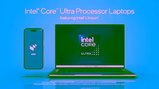 Intel Intel Core Ultra featuring Unison Setup Ad Commercial Brand Imagery Photoshoot 2