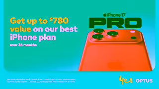 Optus Optus OPT0664 PT AED SAL iPhone17 Launch ProMax DGEN VID 1920x1080 15s Ad Commercial Brand Imagery Photoshoot 2