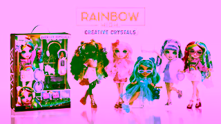 Rainbow High Rainbow High Creative Crystal Dolls Rainbow High Littles Playsets 30 Ad Commercial Brand Imagery Photoshoot 1