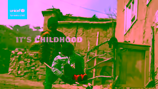 UNICEF The C Stands for Children Ad Commercial Brand Imagery Photoshoot 1