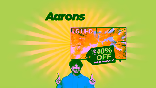 Aaron's Inc Black Friday is Better at Aarons 15 16X9 Ad Commercial Brand Imagery Photoshoot 1