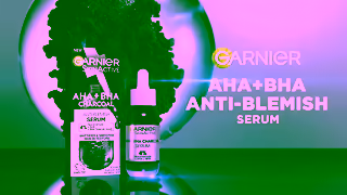Garnier AHA BHA Charcoal Serum Ad Commercial Brand Imagery Photoshoot 1