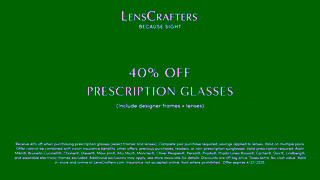 LensCrafters 40 off Prescription Glasses Ad Commercial Brand Imagery Photoshoot 2