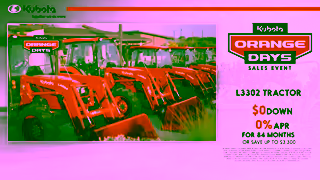 Kubota Tractor Kubota Orange Days Overlay Ad Commercial Brand Imagery Photoshoot 0