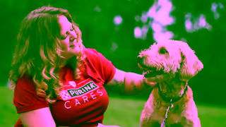 Purina Breaking Barriers for Domestic Abuse Survivors Purina Purple Leash Project Ad Commercial Brand Imagery Photoshoot 0