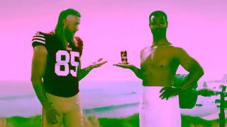 Old Spice George Kittle is an Old Spice Man Ad Commercial Brand Imagery Photoshoot 2