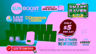 SUNBOOST Unlock Solar Savings SunBoosts Smart Saver Plan for Just 500Day Ad Commercial Brand Imagery Photoshoot 1