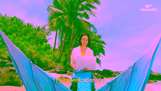 Cebu Pacific Air Fly via Cebu Pacific hubs to your dream workcation life Ad Commercial Brand Imagery Photoshoot 0