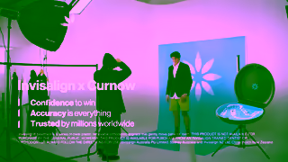 Invisalign Invisalign x Charlie Curnow Forgetting Something Ad Commercial Brand Imagery Photoshoot 2