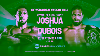 TNT Sports Anthony Joshua v Daniel Dubois Wembley Showdown Ad Commercial Brand Imagery Photoshoot 2