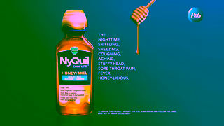 Vicks Try Vicks NyQuil COMPLETE Honey Ad Commercial Brand Imagery Photoshoot 2