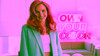 GOT2B Say goodbye to boring color with gt2b Metallics Pink Passion Ad Commercial Brand Imagery Photoshoot 2