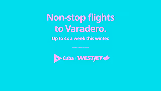 WestJet Find nonstop flights up to 4x a week from Toronto to Varadero Ad Commercial Brand Imagery Photoshoot 2