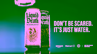 Liquid Death Kids Hydrating with Liquid Death Mountain Water Ad Commercial Brand Imagery Photoshoot 2
