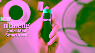 Nicorette Nicorette QuickMist SmartTrack EN 6s 16x9 Ad Commercial Brand Imagery Photoshoot 0