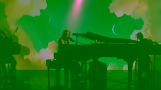 Microsoft Breathing visuals into music Laufey and Microsoft Copilot Ad Commercial Brand Imagery Photoshoot 2