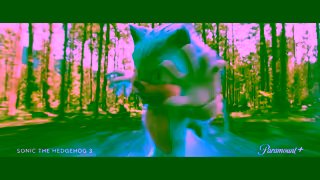 Paramount Plus Sonic the Hedgehog 3 NOW STREAMING Paramount Ad Commercial Brand Imagery Photoshoot 2