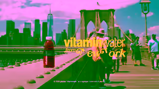 VITAMINWATER vitaminwater brooklyn bridge Ad Commercial Brand Imagery Photoshoot 1