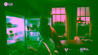 LG Electronics LG InstaView Fridge Gazing Ad Commercial Brand Imagery Photoshoot 0