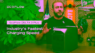ECOFLOW EcoFlow DELTA 3 Plus LightningFast ChargingPower Up in just 1 Hour Ad Commercial Brand Imagery Photoshoot 2