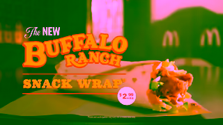 McDonalds The New Buffalo Ranch Snack Wrap Out Now Ad Commercial Brand Imagery Photoshoot 2
