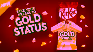 KitKat New KITKAT Gold Crush 6sec Ad Commercial Brand Imagery Photoshoot 0