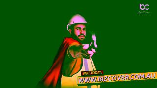 BizCover BizCover Business Insurance for Tradie Superheroes 15 Ad Commercial Brand Imagery Photoshoot 2