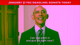 Joe Biden Obama Jan 31 FEC Banner Fundraising Ad 16x9 45s Ad Commercial Brand Imagery Photoshoot 2