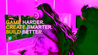 Crucial.com Gamer Girl EN 6 second lifestyle Ad Commercial Brand Imagery Photoshoot 2