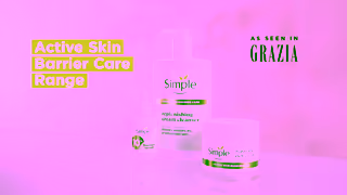 Simple Skincare Get Visibly Healthier Skin From First Use with Simples Active Skin Barrier Care Cream Ad Commercial Brand Imagery Photoshoot 2