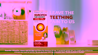 Nurofen Nurofen for Children Teething pain relief for up to 8 hours Ad Commercial Brand Imagery Photoshoot 2