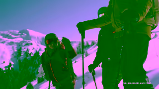 Salzburger Land Freeride Between heaven and earth Ad Commercial Brand Imagery Photoshoot 2