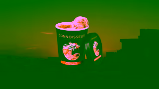 Connoisseur Connoisseur Murray River Salted Caramel Tub Ad Commercial Brand Imagery Photoshoot 2