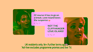 ITV Media Stream Love Island adfree with ITVX Premium No ads No commitment Cancel anytime ITV Ad Commercial Brand Imagery Photoshoot 0