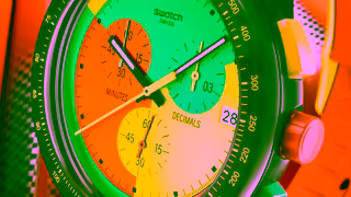 Swatch Swatch NEON 2025 Ad Commercial Brand Imagery Photoshoot 1