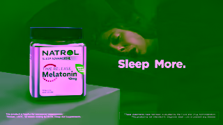 NATROL Natrol Melatonin Time Release 15 seconds2am Ad Commercial Brand Imagery Photoshoot 2