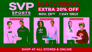 SVP Sports SVP Sports Black Friday 2024 Get Extra 20 Off Now InStore Dont Miss Out Ad Commercial Brand Imagery Photoshoot 0