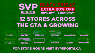 SVP Sports SVP Sports Black Friday 2024 Get Extra 20 Off Now InStore Dont Miss Out Ad Commercial Brand Imagery Photoshoot 2