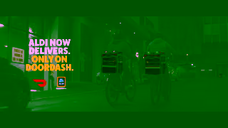 DoorDash ALDI Only on DoorDash Ad Commercial Brand Imagery Photoshoot 2