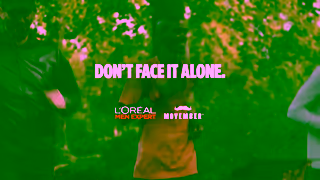 L'Oreal Paris Men Expert x Movember Face Loneliness Together Ad Commercial Brand Imagery Photoshoot 2
