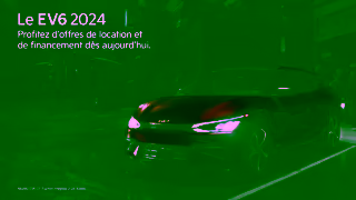 KIA Le EV6 2024 Des offres exceptionnelles au financement et la location pour roules vers lavenir Ad Commercial Brand Imagery Photoshoot 2