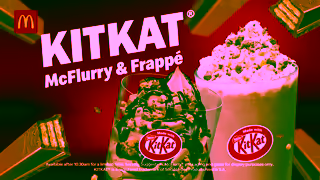 McDonalds Grab a KITKAT McFlurry and Frappe today Ad Commercial Brand Imagery Photoshoot 2