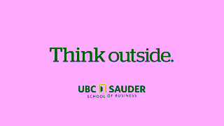 UBC Sauder School Think Outside Ad Commercial Brand Imagery Photoshoot 2