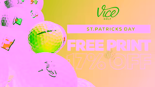 VICE Golf Youre In Luck This St Patricks Vice Golf Ad Commercial Brand Imagery Photoshoot 0