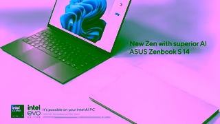 ASUS ASUS Zenbook S 14 The ultimate ultraportable Laptop youve been waiting for Ad Commercial Brand Imagery Photoshoot 2