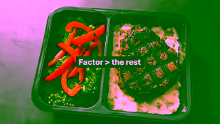 Factor Meals NABRAND 25175 FJ FA US BAU YouTube W30 YT XPOD Studio 50OFF FreeBreakfast Multi Combo 16x9 V1 Ad Commercial Brand Imagery Photoshoot 0