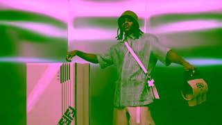 Fendi Fendi Mens SpringSummer 2024 campaign with Jeremy Pope Ad Commercial Brand Imagery Photoshoot 1